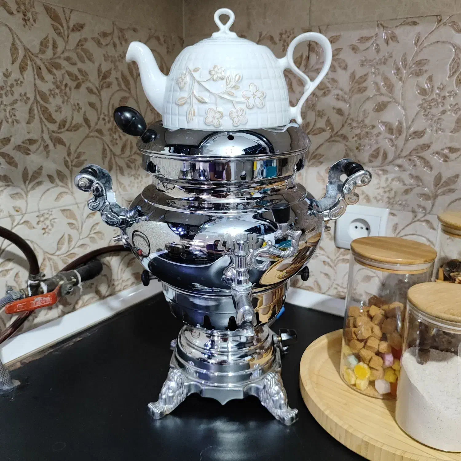 سماور گازی در حد نو|سماور، چایساز، قهوهساز|گلستان (تهران), |دیوار