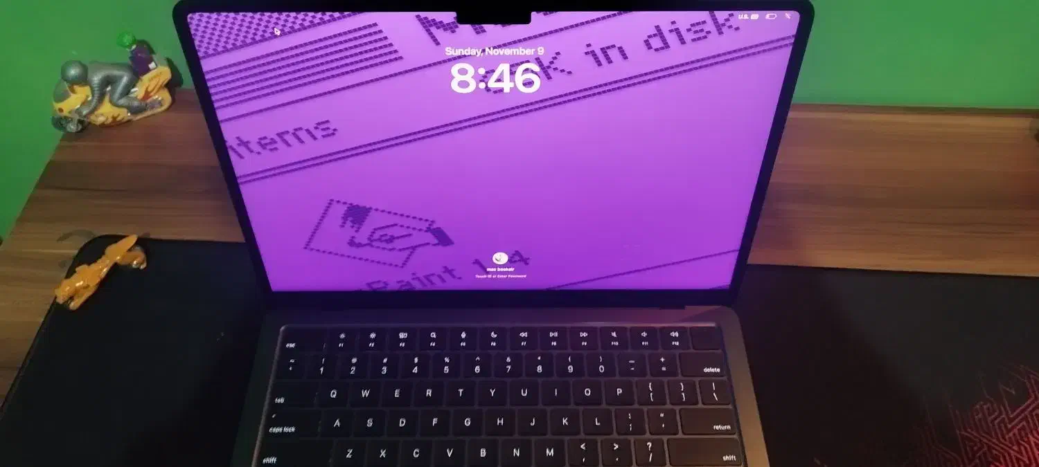 مکبوک ایر m4 بسیار تمیز|رایانه همراه|تهران, کاشانک|دیوار