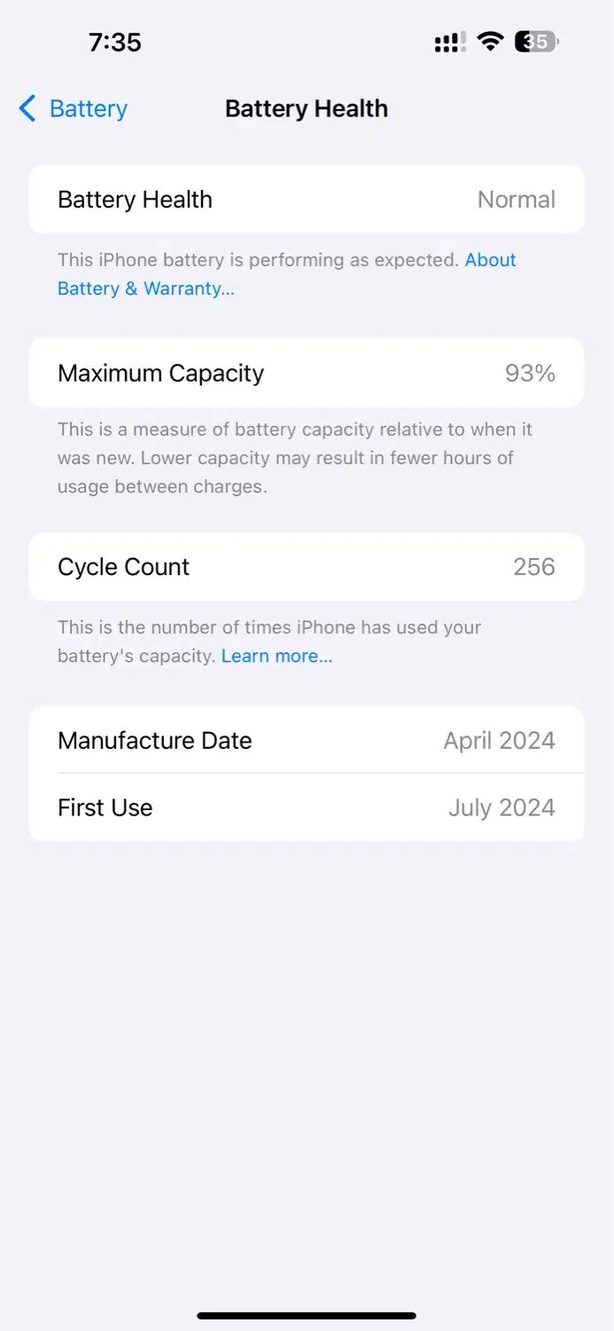 آیفون ۱۵ پرومکس مشکی ۲۵۶ zaa|موبایل|کرمان, |دیوار