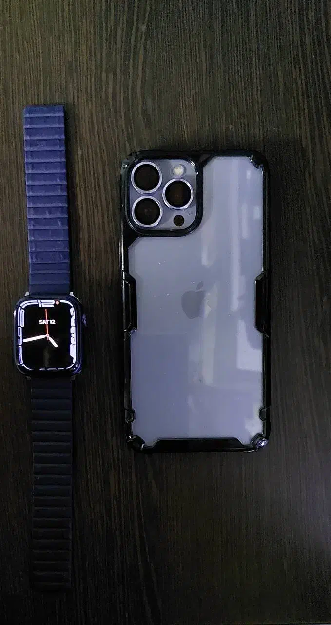 آیفون ۱۳ پرومکث به همراه ایرپاد ۴ اپل واچ سری ۷ ۴۵|موبایل|آمل, |دیوار