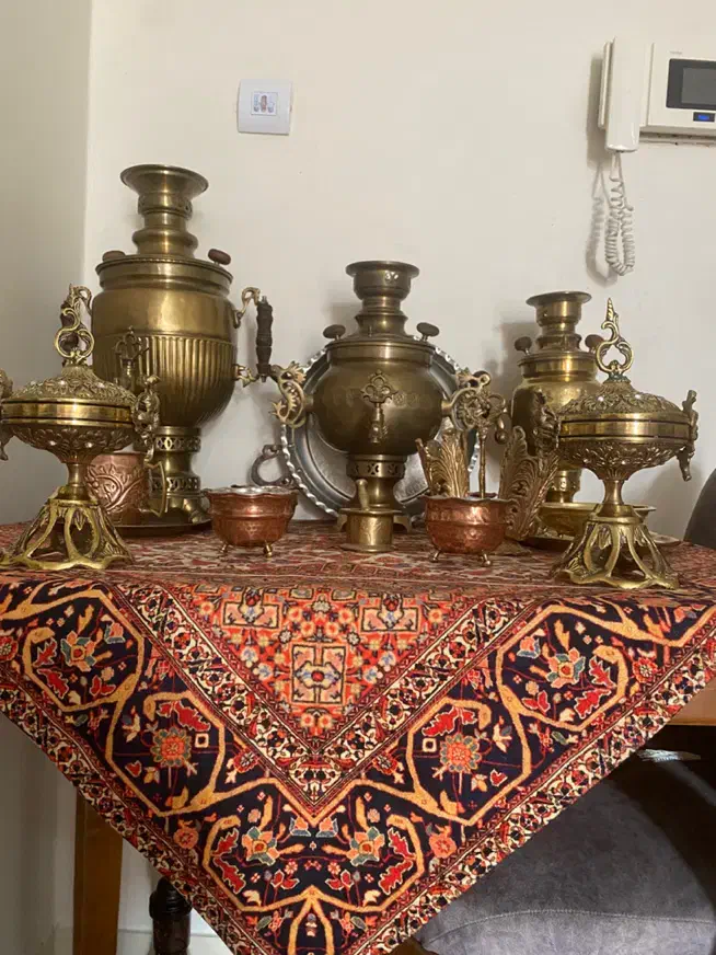 سماور ذغالی قدیمی|سماور، چایساز، قهوهساز|تهران, شیوا|دیوار