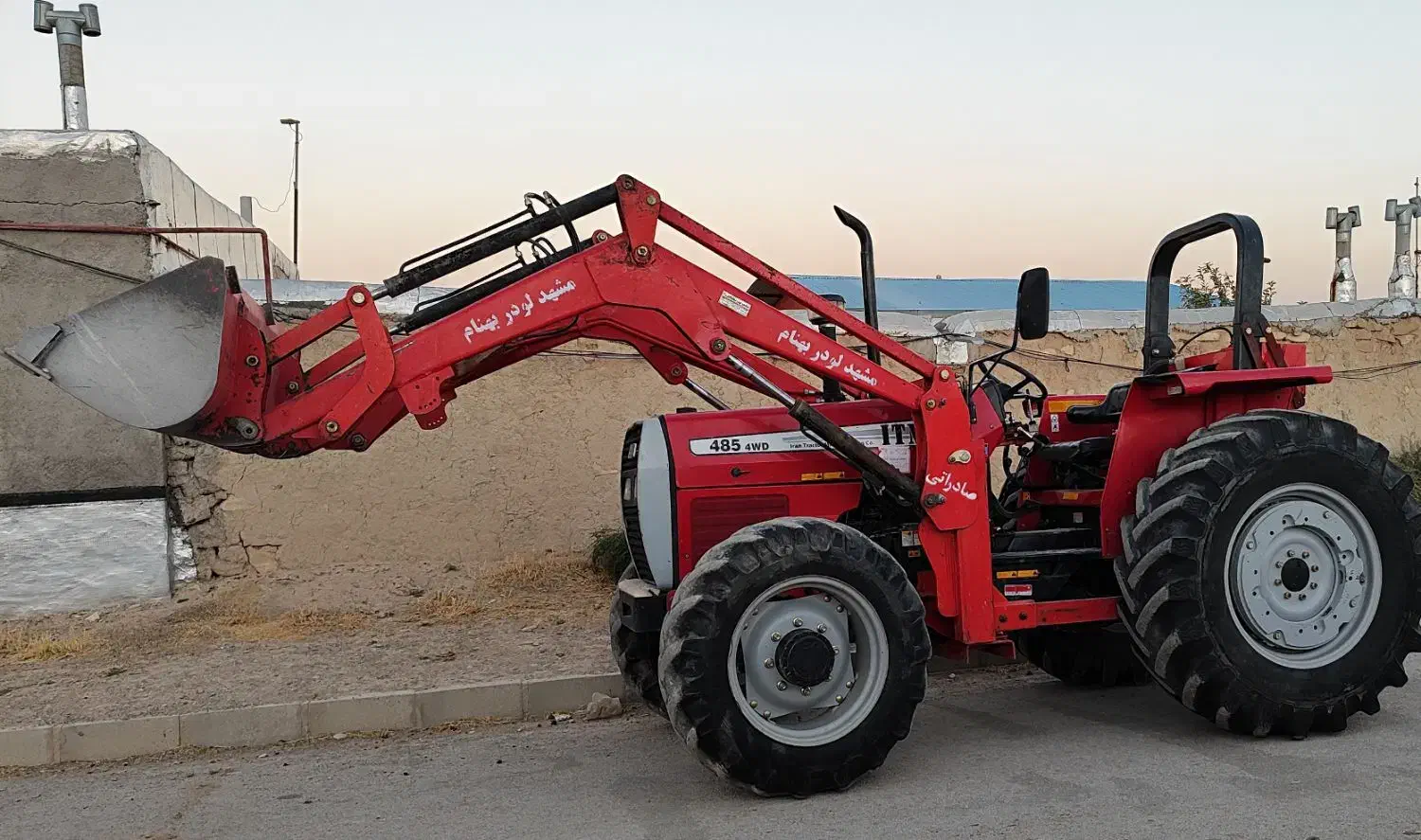 تراکتور ۴۸۵ مدل ۴۰۱با بیل|خودرو سنگین|گل تپه, |دیوار