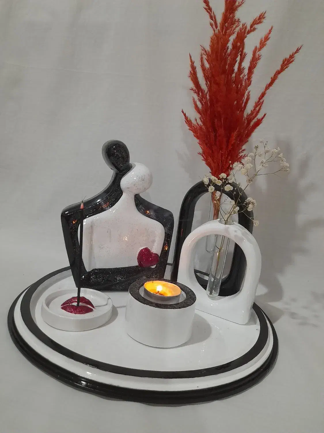 ست دکوری سنگ مصنوعی|صنایع دستی و سایر لوازم تزئینی|سیاهکل, |دیوار