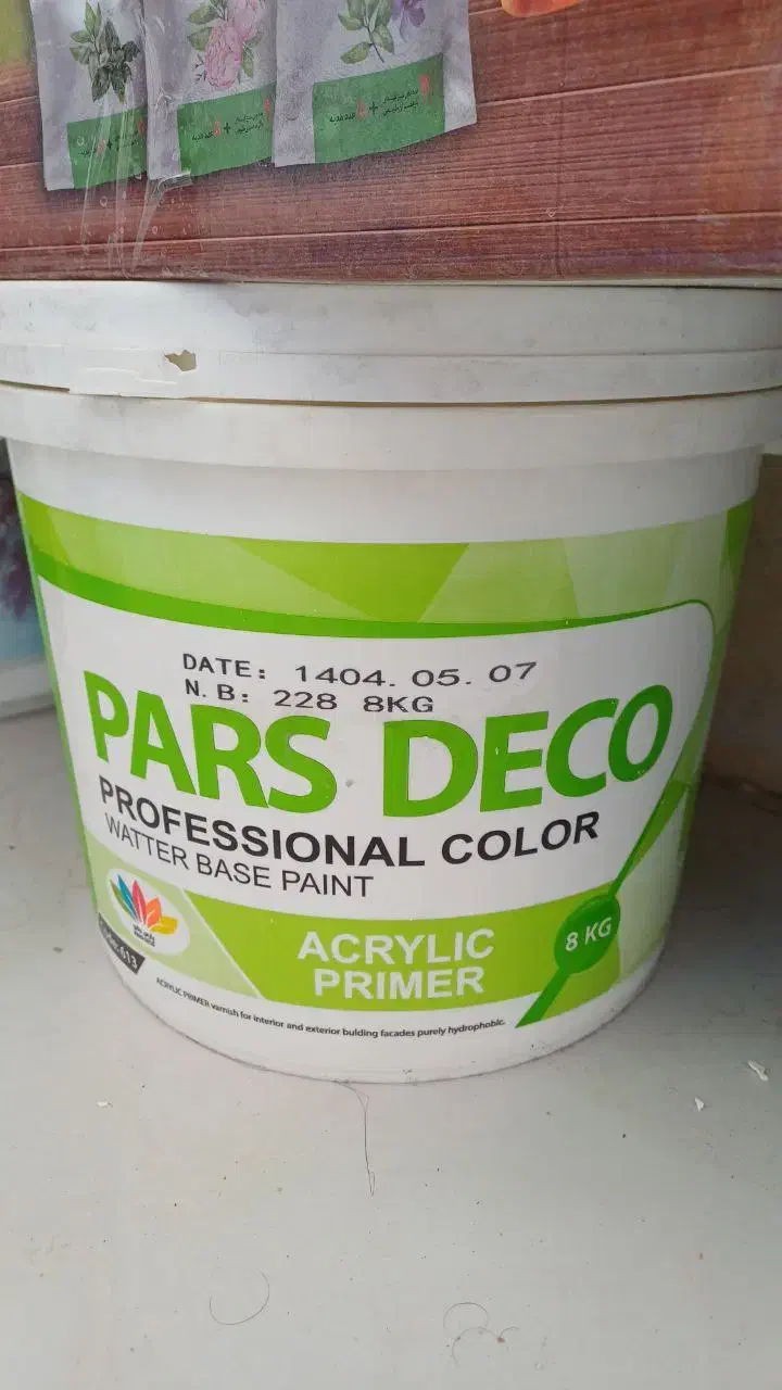 رنگ پرایمر پارس دکو|مصالح و تجهیزات ساختمان|مشهد, زمرد|دیوار