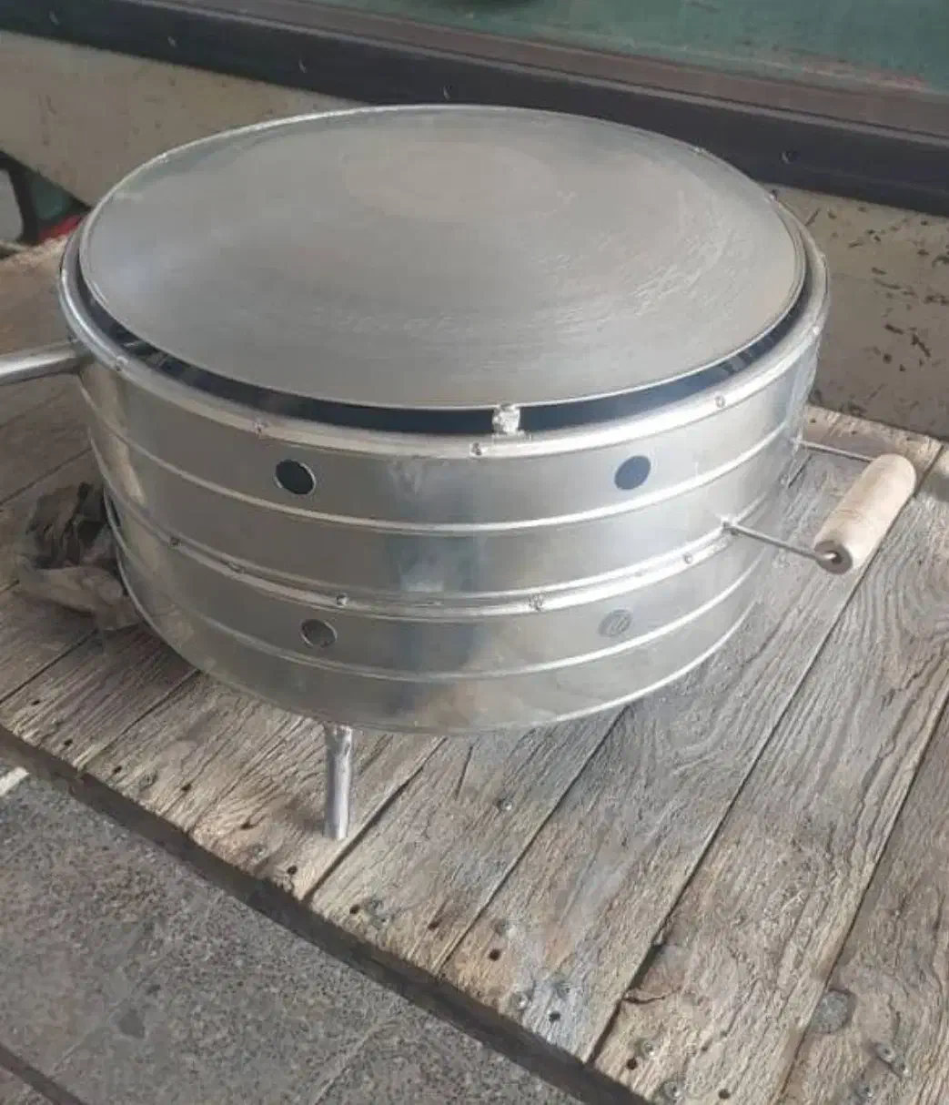 تنور خلیجی گازی گالوانیزه صدفی گرد|اجاق گاز و لوازم برقی پخت‌وپز|اصفهان, نقش جهان|دیوار