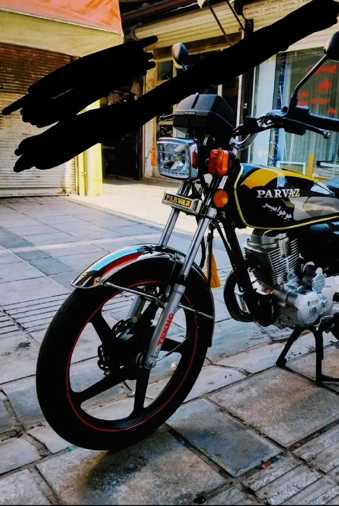 موتور هندا 200 پرواز مدل 402|موتورسیکلت|همدان, |دیوار