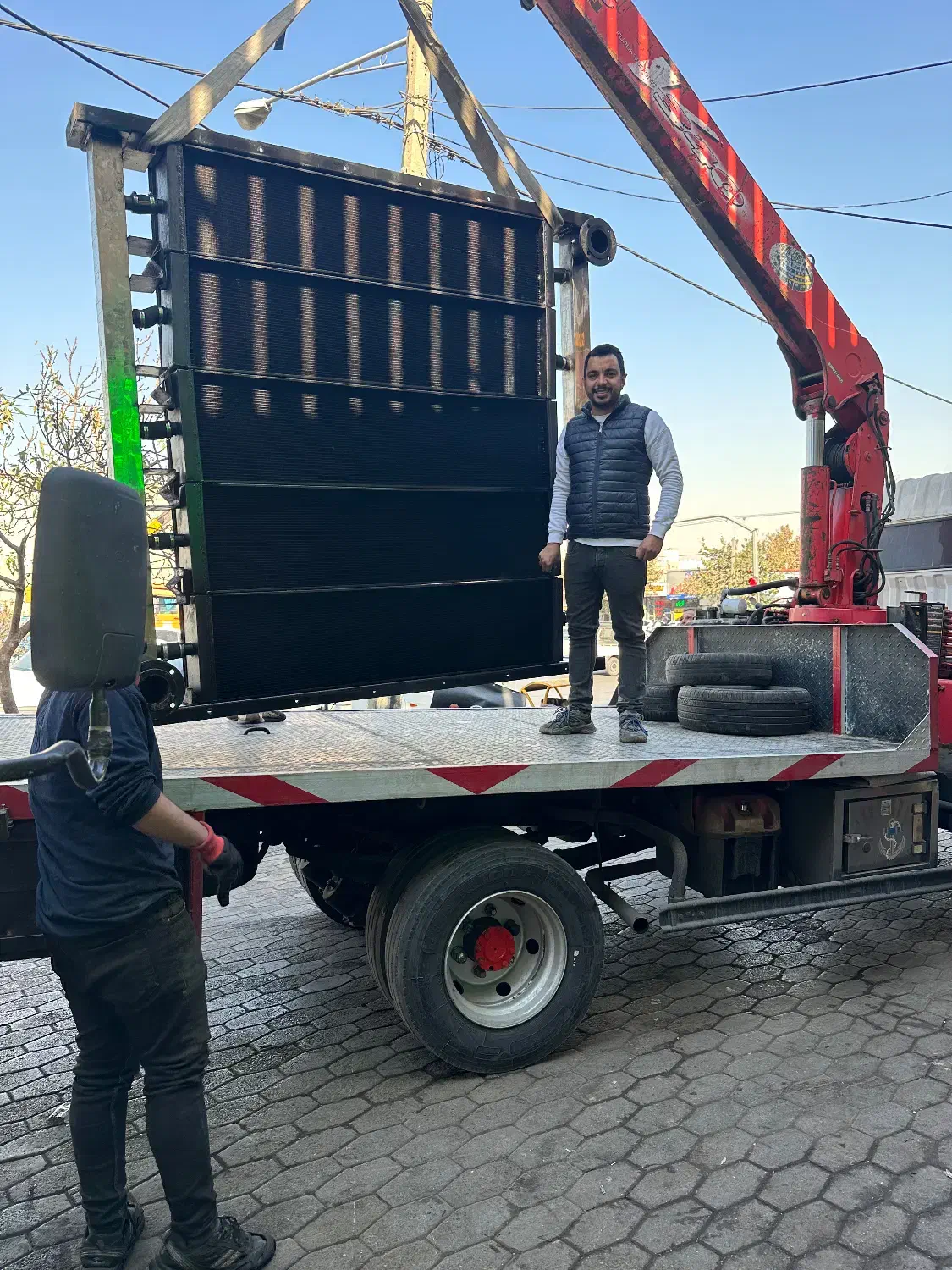 رادیاتور صنعتی. موتور برق ژنراتور برق کمنز ده تن|عمده‌فروشی|اهواز, شهرک نفت|دیوار