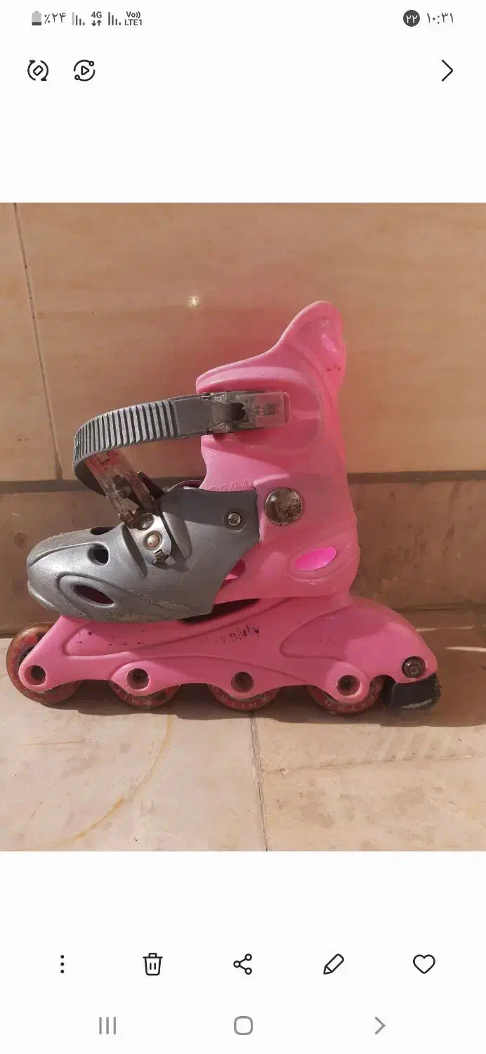 اسکیت سایز ۳۶|دوچرخه، اسکیت، اسکوتر|شاهین‌شهر, گرگاب|دیوار