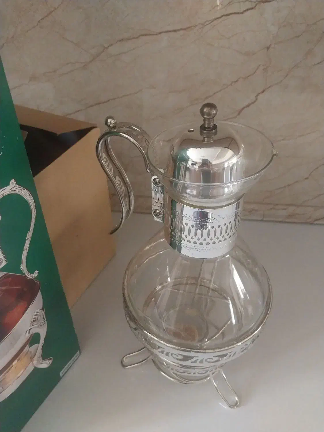 سوفله قوری پیرکس بستنی خوری|ظروف سرو و پذیرایی|تبریز, |دیوار