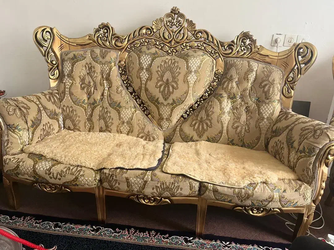مبل سلطنتی|مبلمان خانگی و میز عسلی|بندر انزلی, آذربایجان|دیوار