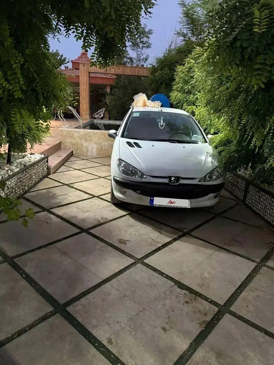 206 v8 مدل ۹۵|خودرو سواری و وانت|اصفهان, ارداجی|دیوار