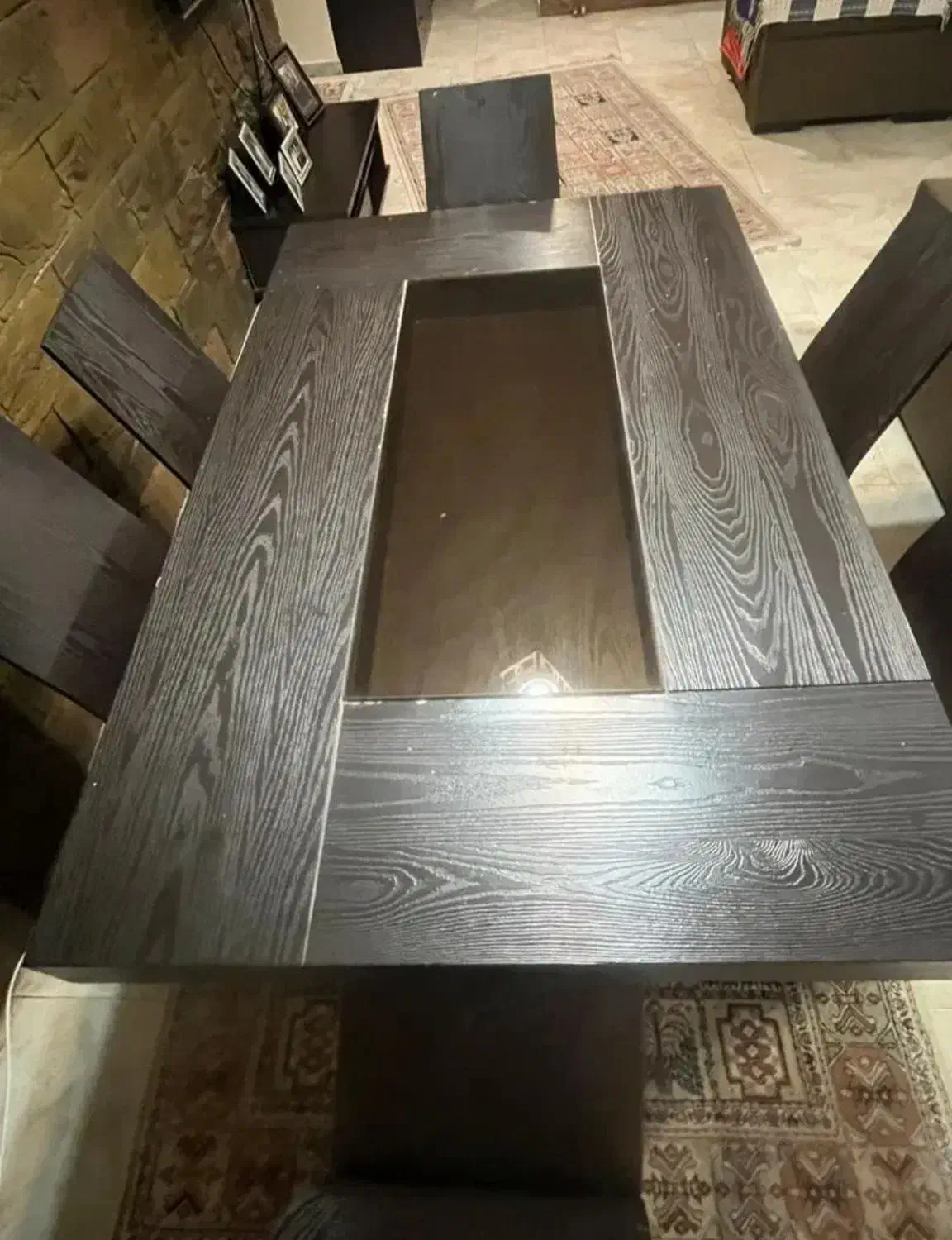 میز غذاخوری ۶ نفره|میز و صندلی غذاخوری|پردیس, فاز ۲|دیوار