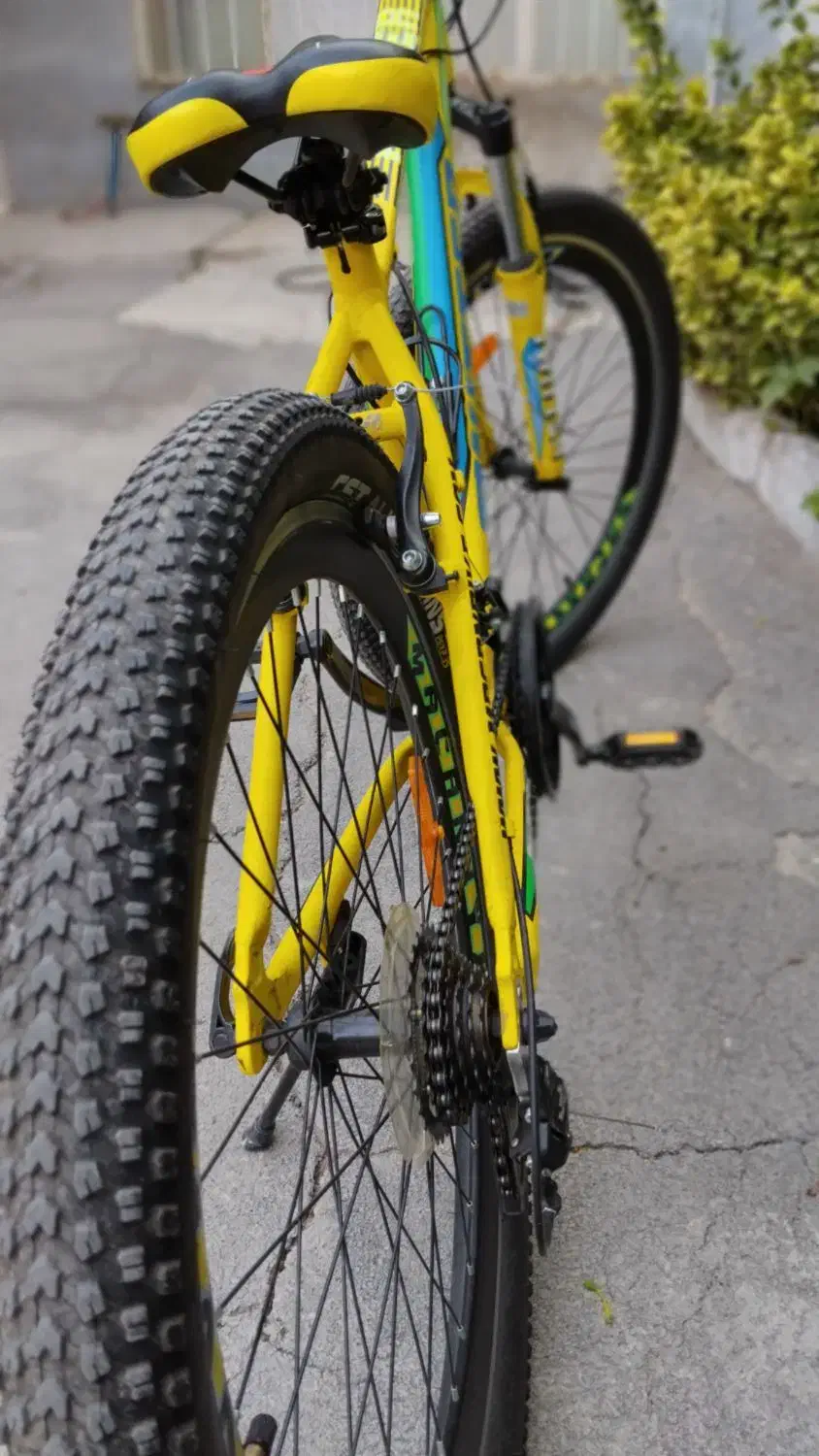 دوچرخه ۲۶ تمام آلومنیومی سبک و حرفه‌ای  درحد نو|دوچرخه، اسکیت، اسکوتر|شهریار, اصیل آباد|دیوار