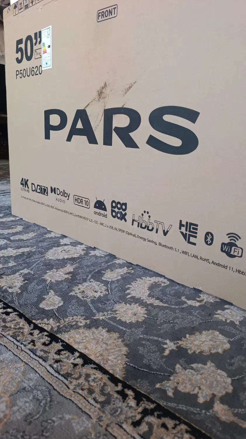 تلوزیون پنج اینج مدل پارس فول امکانات|تلویزیون و پروژکتور|مرند, |دیوار
