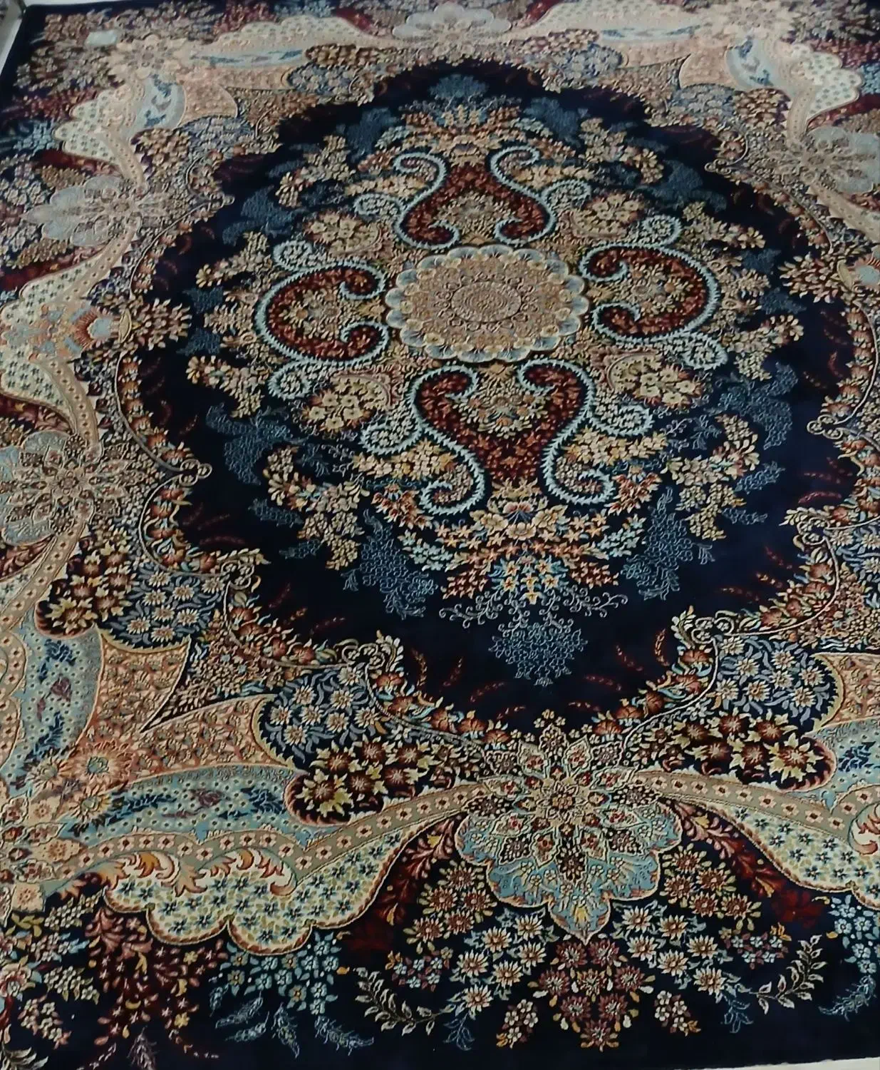 فرش ۹ متری|فرش|آبیک, |دیوار