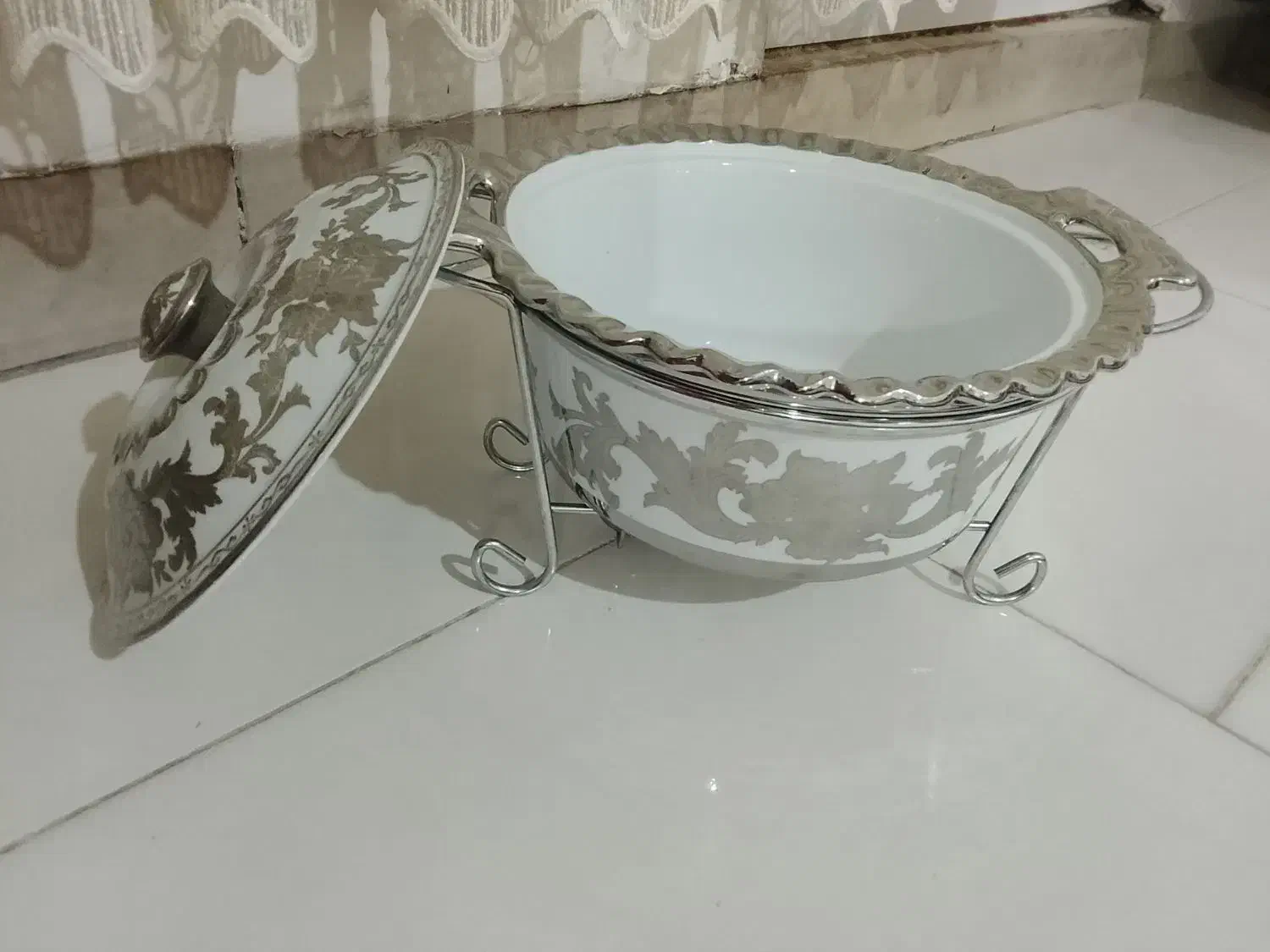 سوفله خوری چینی|ظروف سرو و پذیرایی|هشتگرد, شهرک گلخانه|دیوار