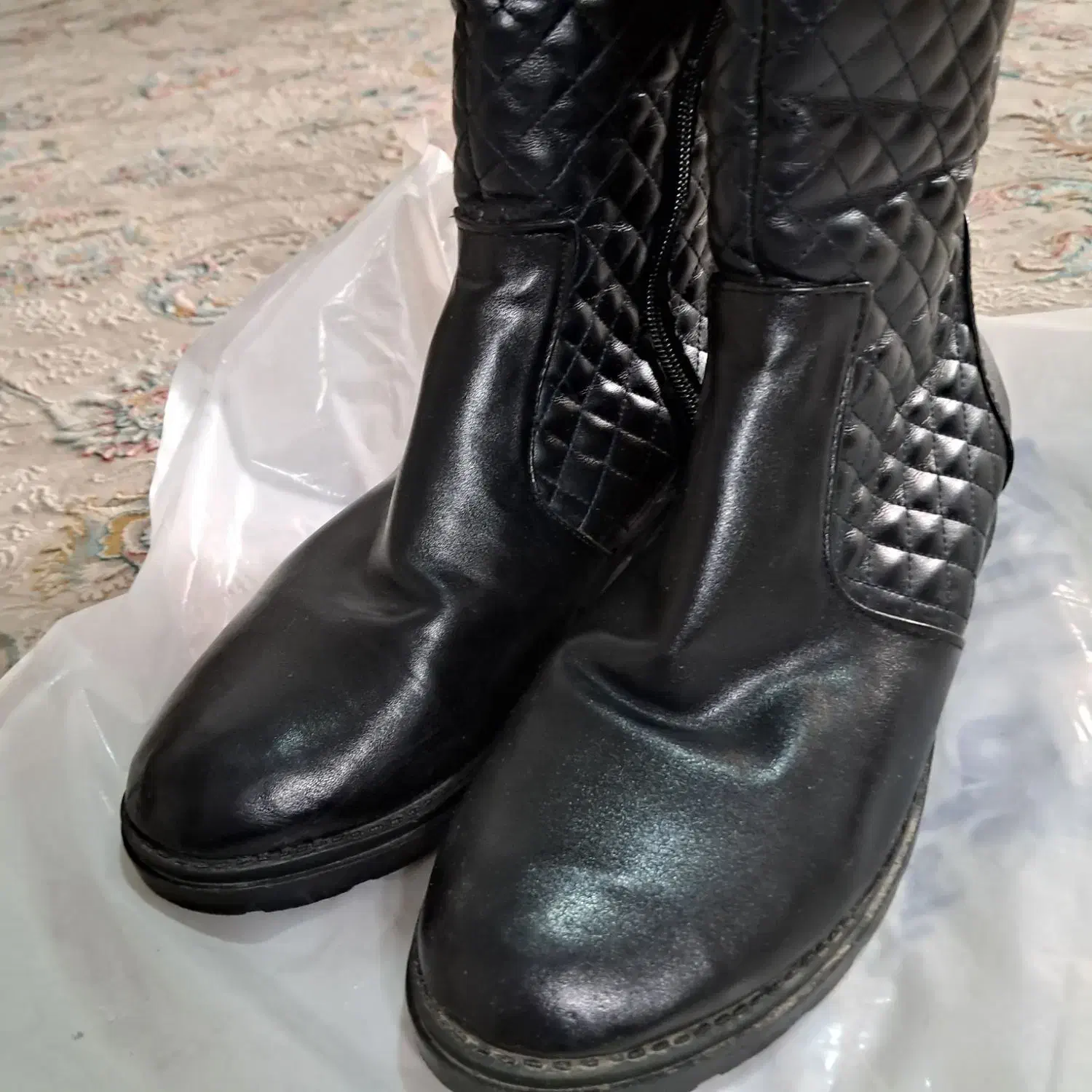 چکمه مجلسی نو سایز ۳۸و ۳۹|کیف، کفش، کمربند|ری, صفاییه (چشمه علی)|دیوار