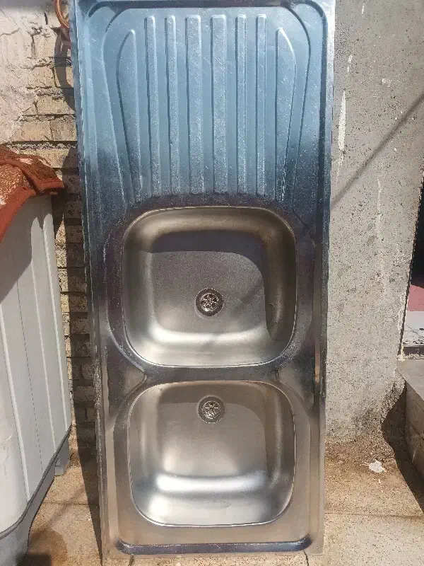 سینک دوقلو در حد نو|لوازم سرویس بهداشتی|مسجد سلیمان, |دیوار