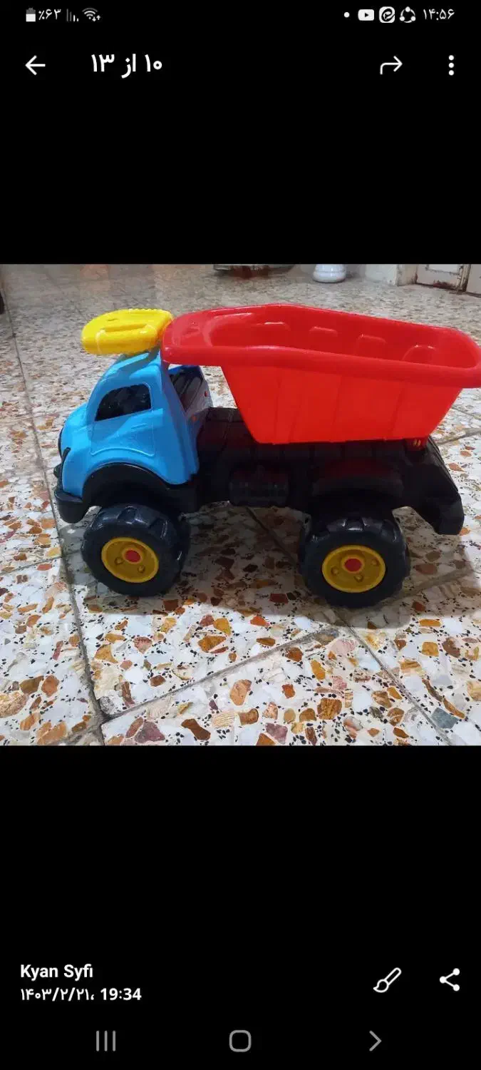 کامیون بزرگ|اسباببازی|مهران (ایلام), |دیوار