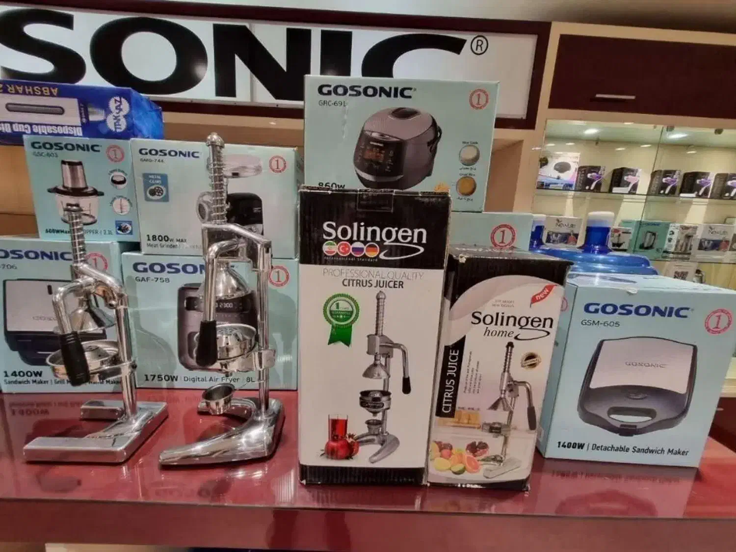 آب انار گیری و مرکبات دستی استیل زولینگن آلمان|آبمیوهگیر و آبمرکباتگیر|مشهد, کوشش|دیوار