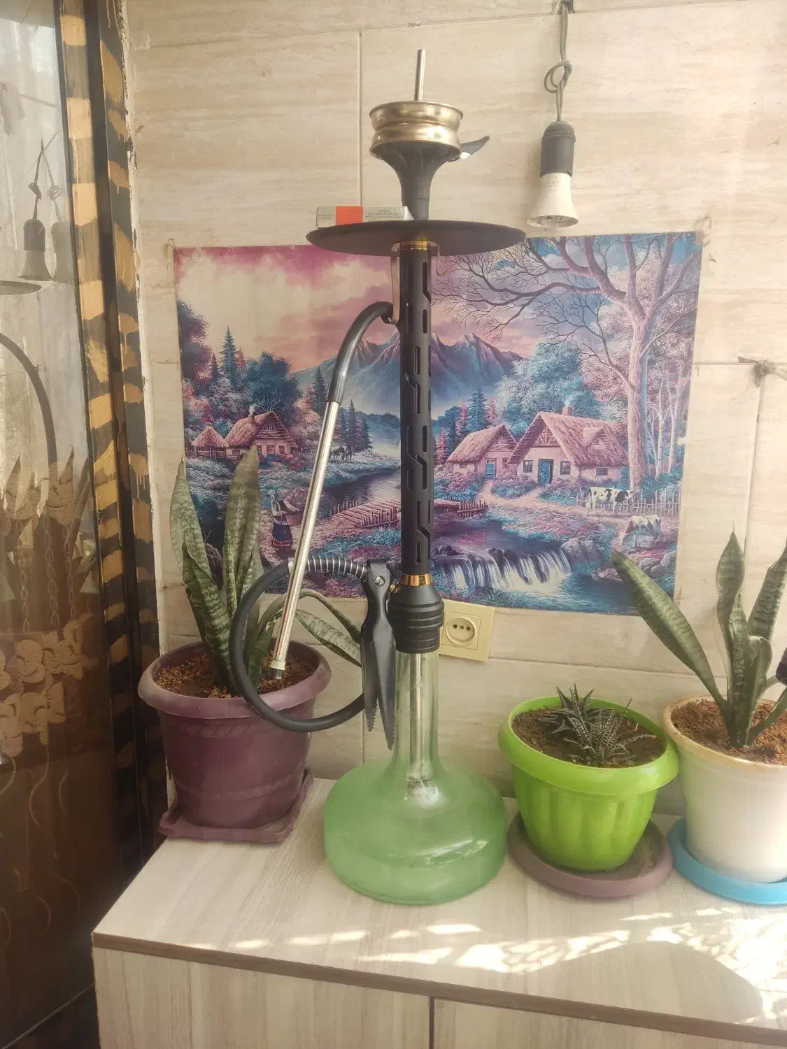 قلیون عربی اصل معاوضه با کتونی گوشی و ..|کوهنوردی و کمپینگ|قرچک, زیبا شهر|دیوار