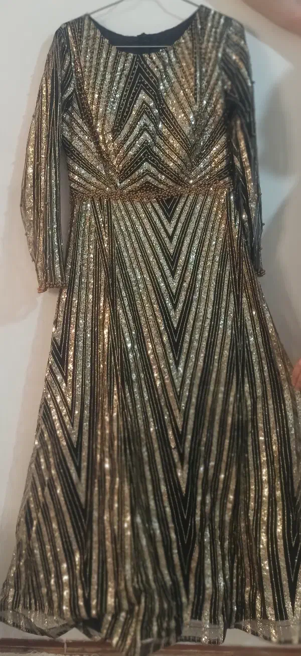 پاچین مجلسی پولک دار|لباس|اقبالیه, |دیوار