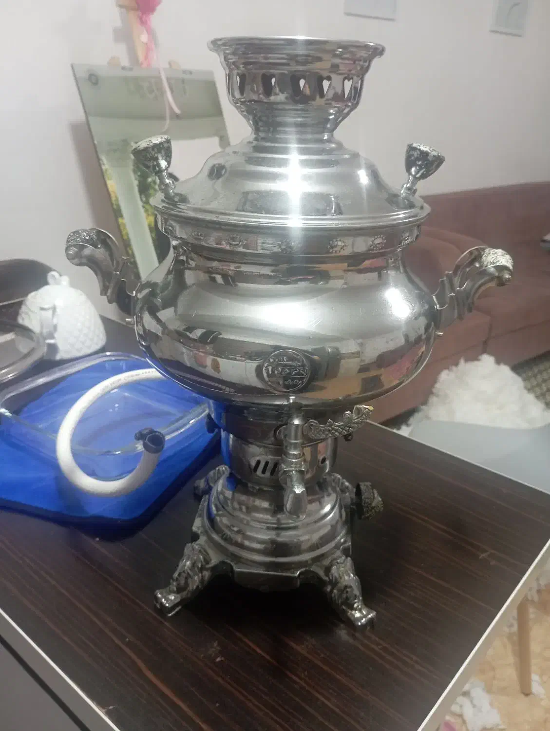 سماور گازی ۴ لیتری « حراج »|سماور، چایساز، قهوهساز|رشت, حمیدیان|دیوار