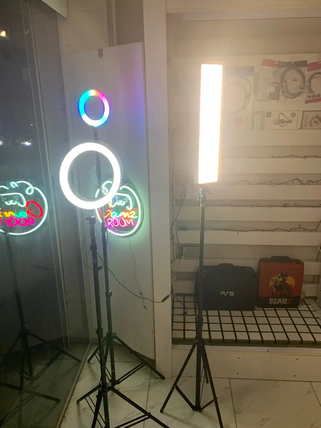 رینگ لایت،سافت لایت|دوربین عکاسی و فیلمبرداری|لنگرود, |دیوار