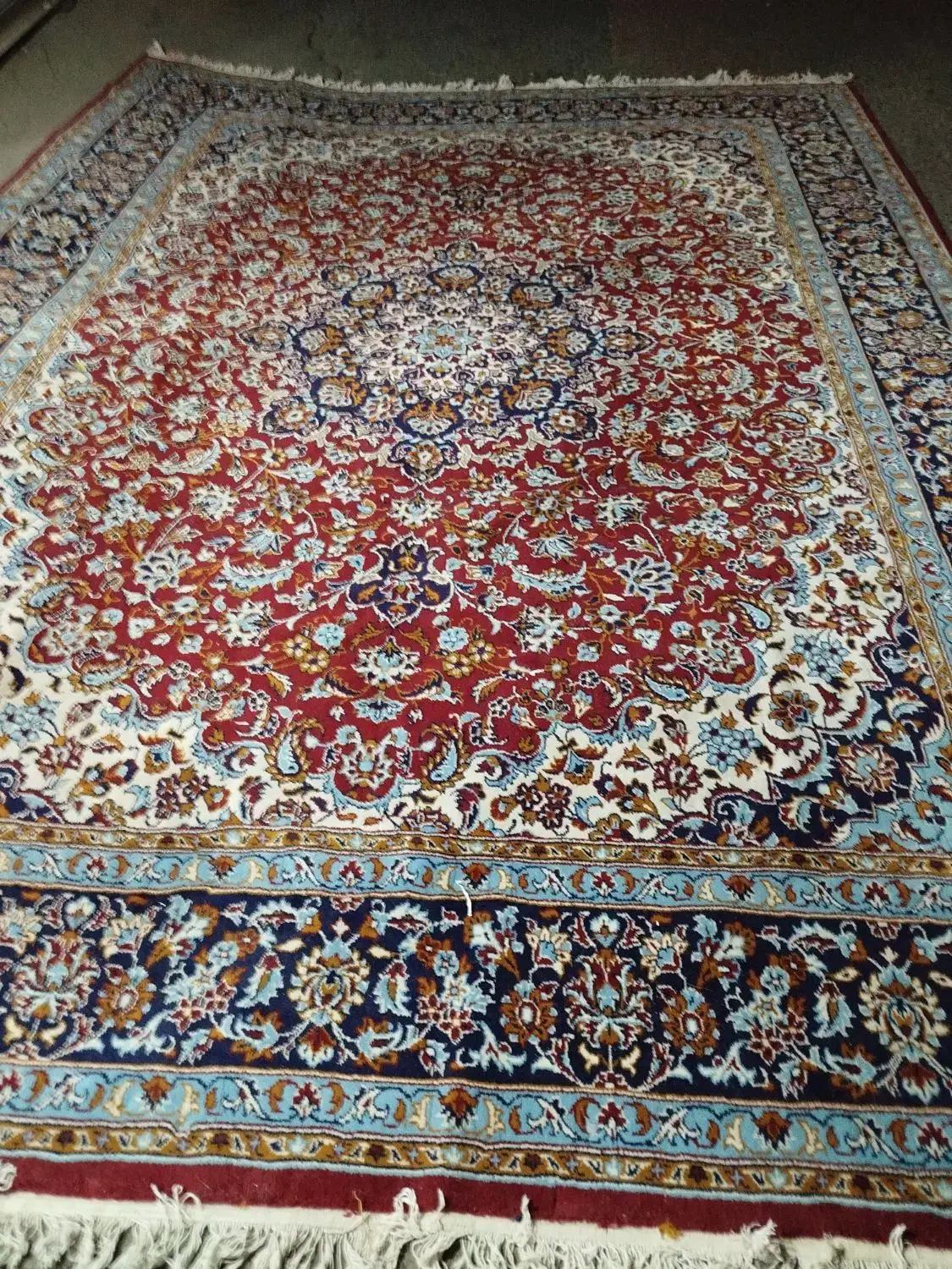 ۲ تخته فرش لاکی ۱۲ متری|فرش|قم, ولیعصر|دیوار