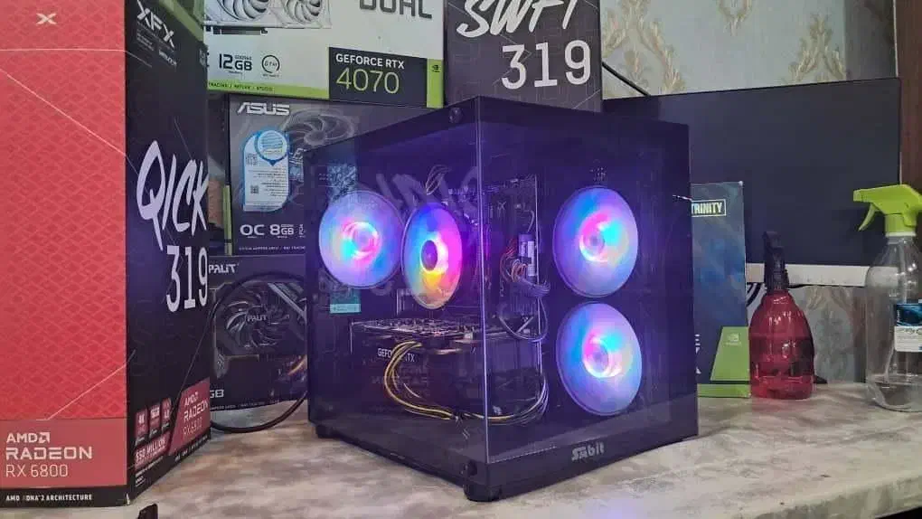 مینی کیس کیس گمینگ انواع گرافیک اداری مهندسی12ماهه|رایانه رومیزی|اصفهان, ملک|دیوار