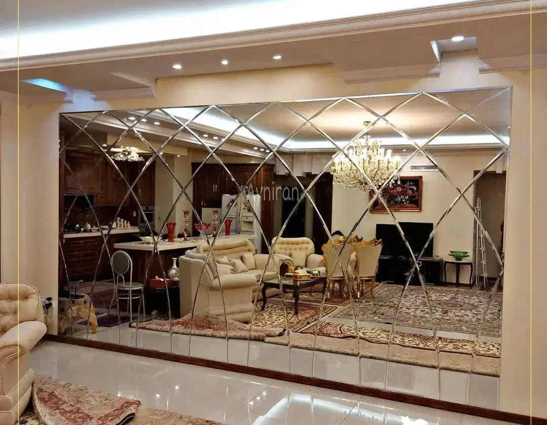 آینه کاری سگال|آینه|چهاردانگه (تهران), |دیوار