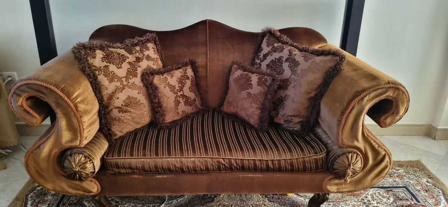 مبل ۷نفره ...با جلومبلی|مبلمان خانگی و میز عسلی|تهران, افسریه شمالی|دیوار