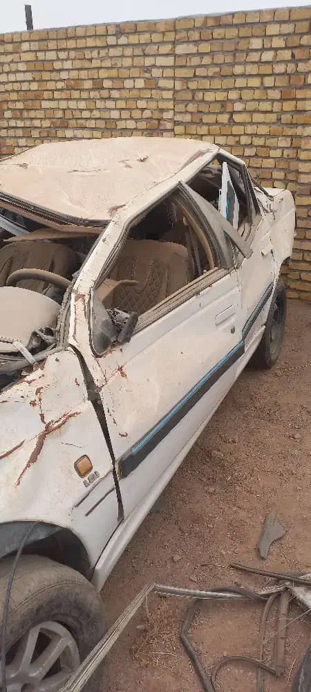 خودرو تصادفی پارس 96 ty5|خودرو سواری و وانت|رامند, |دیوار