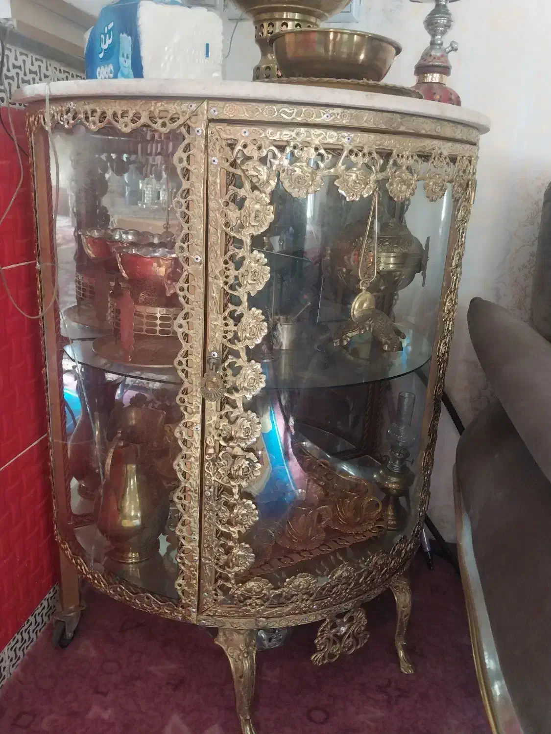 میز سماور|مبلمان خانگی و میز عسلی|اهر, |دیوار