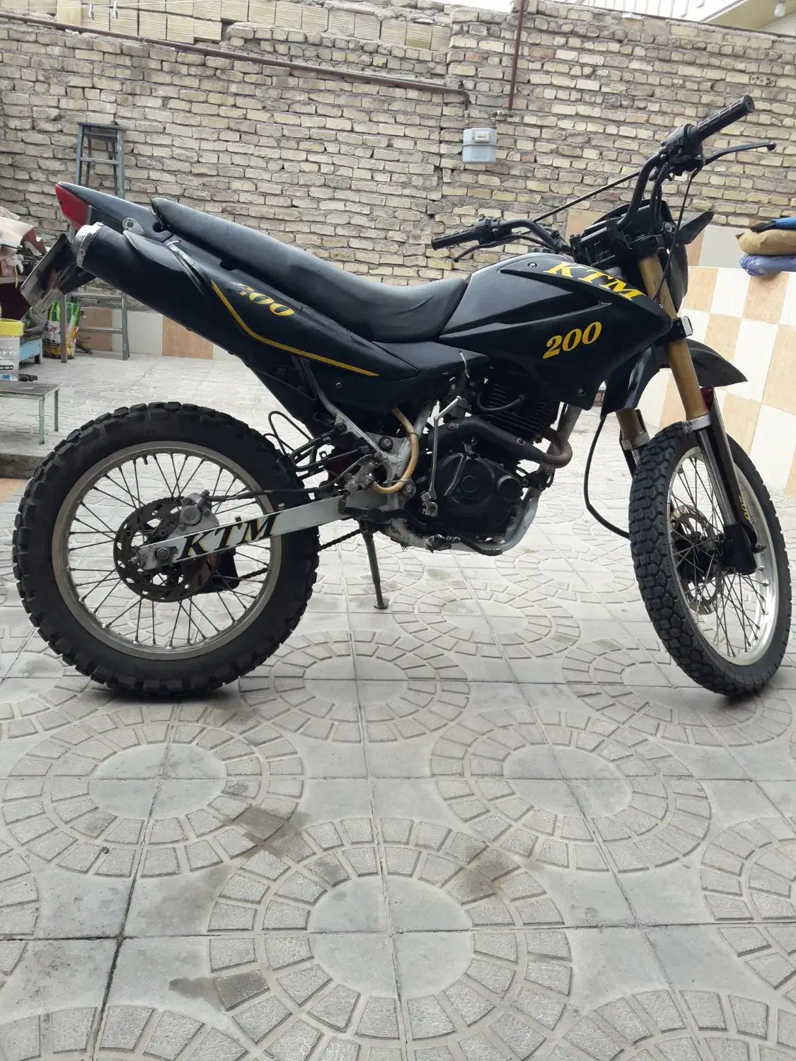 موتورسیکلت تریل فلات200|موتورسیکلت|فسا, |دیوار