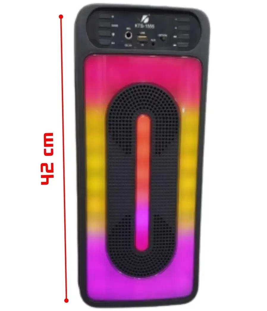 اسپیکر بلوتوثی حرفه ای قابل حمل میکروفون دار|پخش‌کننده همراه|تبریز, |دیوار