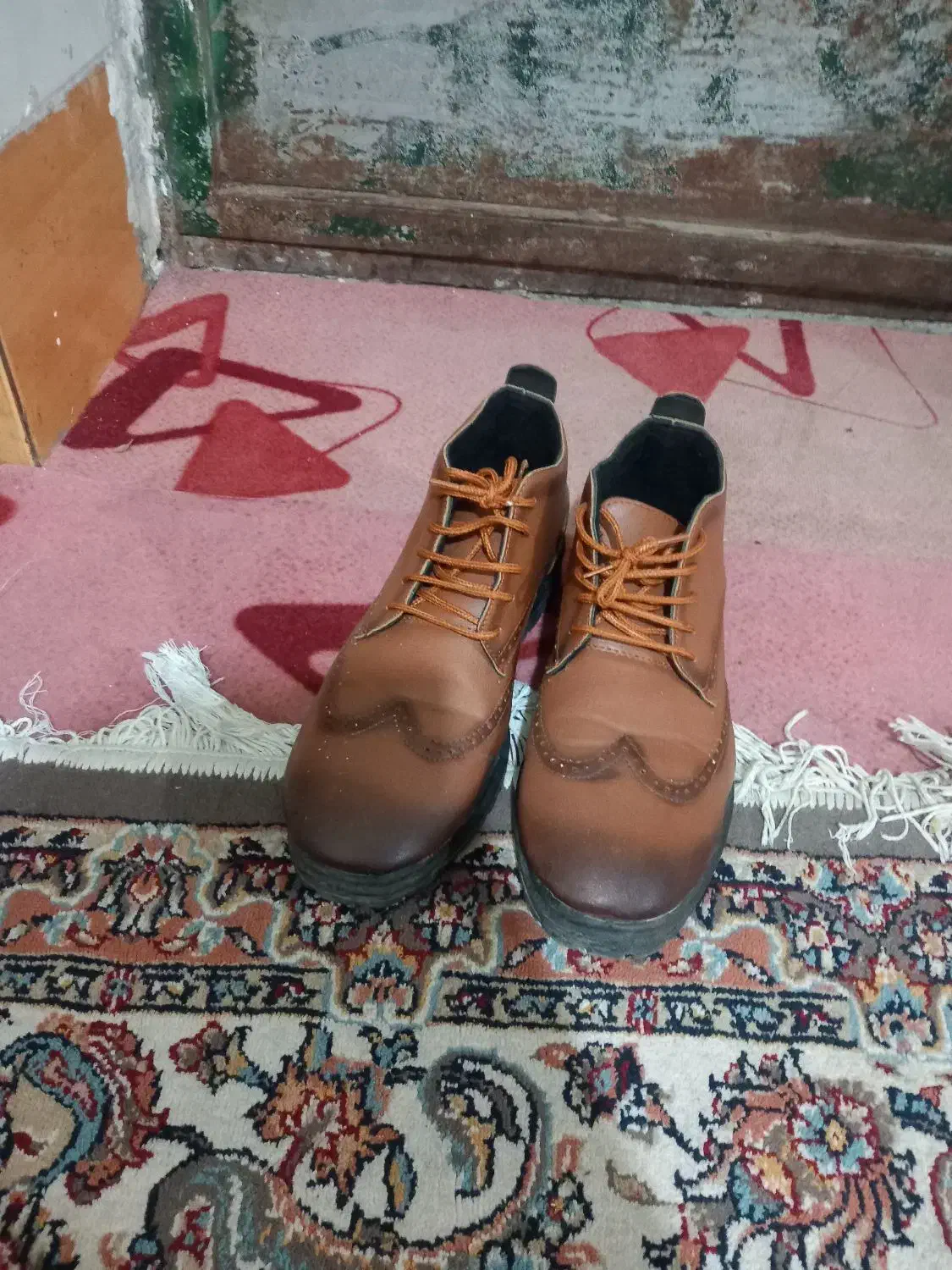 کفش مردانه چرم|کیف، کفش، کمربند|خمین, |دیوار