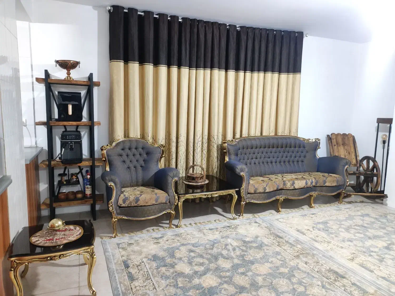 مبل سلطنتی مبل استیل مبل مدرن|مبلمان خانگی و میز عسلی|خاوران, |دیوار