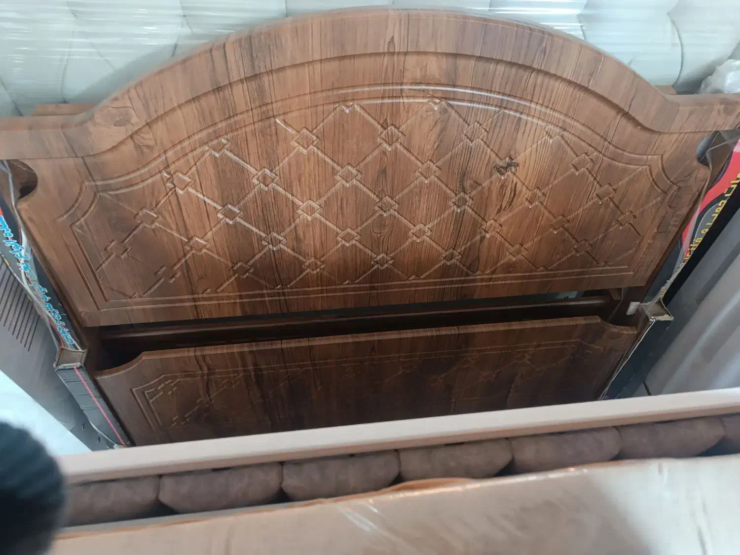 تختخواب های عرض ۱۲۰ روکش وکیوم|تخت و سرویس خواب|بجنورد, |دیوار