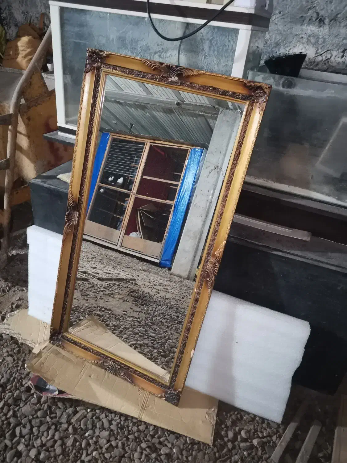 آیینه چوبی|آینه|رشت, شهرک صبا|دیوار