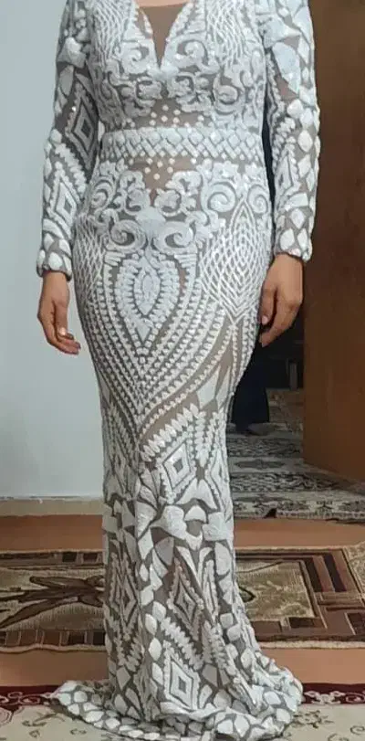 لباس مجلسی مدل ماهی خیلی شیک و جدید در حد نو|لباس|شاهدشهر, |دیوار