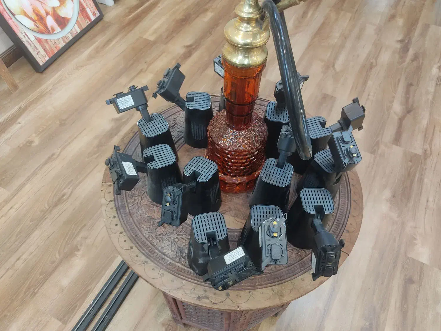 ۱۲عدد چراغ ریلی مارک اپتونیکا همه باهم دونه ای ۳۵۰|لامپ و چراغ|قشم, |دیوار