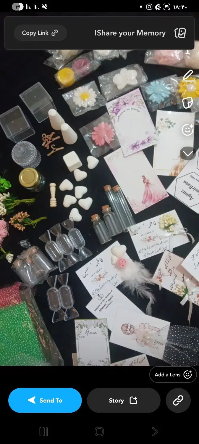 فروش متریال گیفت|صنایع دستی و سایر لوازم تزئینی|اهواز, بهارستان|دیوار