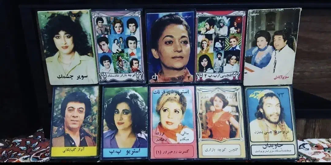 ده عدد نوار کاست قدیمی  دونه ای 80 تومان|کلکسیون اشیاء عتیقه|مهریز, |دیوار