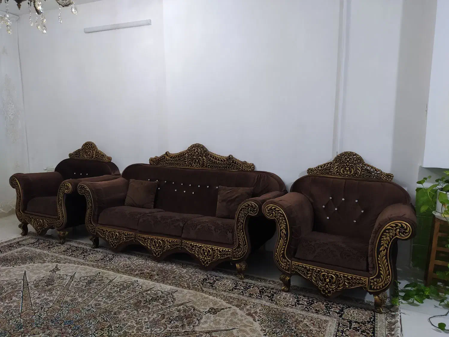 مبل نیمه استیل|مبلمان خانگی و میز عسلی|قوچان, |دیوار