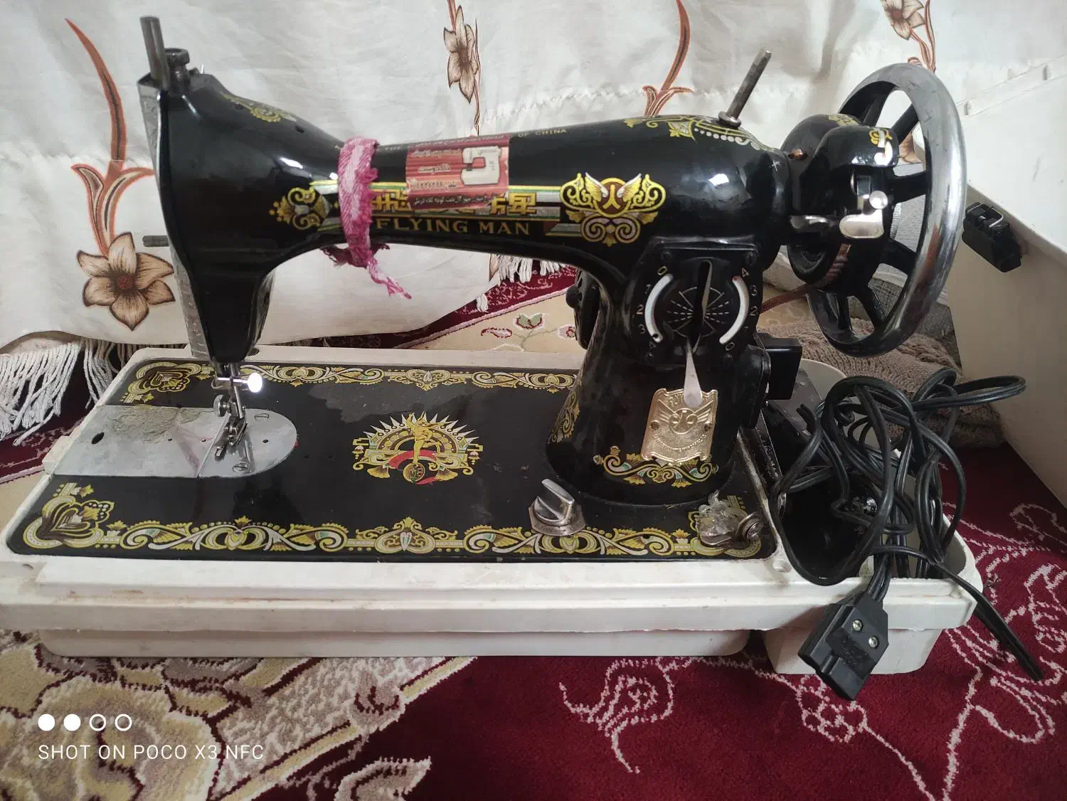 چرخ خیاطی مرد پرنده|چرخ خیاطی و ریسندگی|سبزوار, دانشگاه آزاد|دیوار