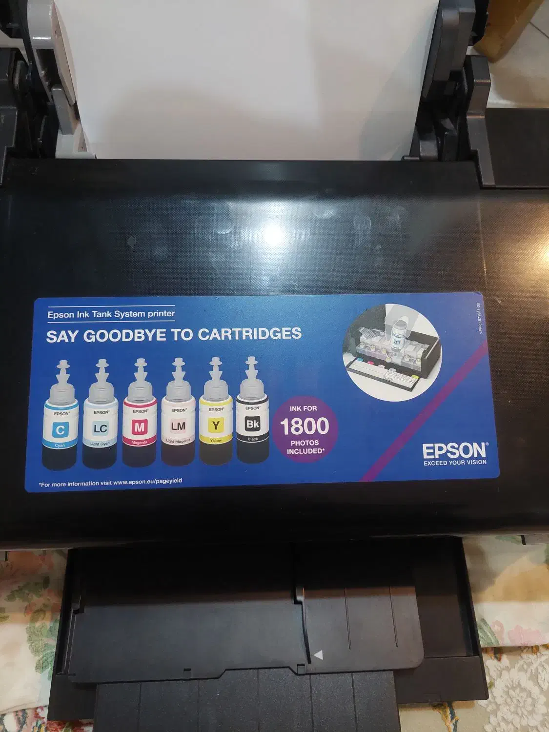 پرینتر رنگی مدل L805|پرینتر، اسکنر، کپی، فکس|قم, جمکران|دیوار