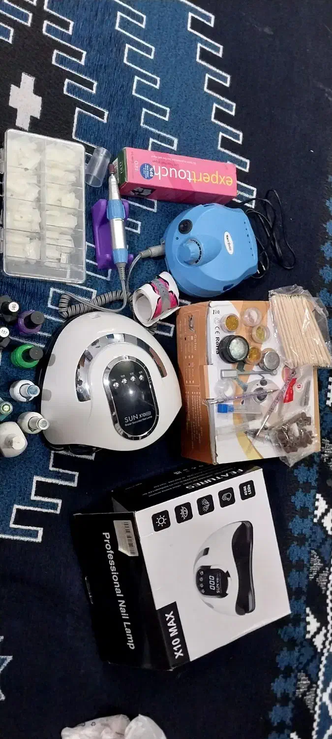 وسایل کاشت ناخن|آرایشی، بهداشتی، درمانی|اهواز, کمپلو شمالی|دیوار