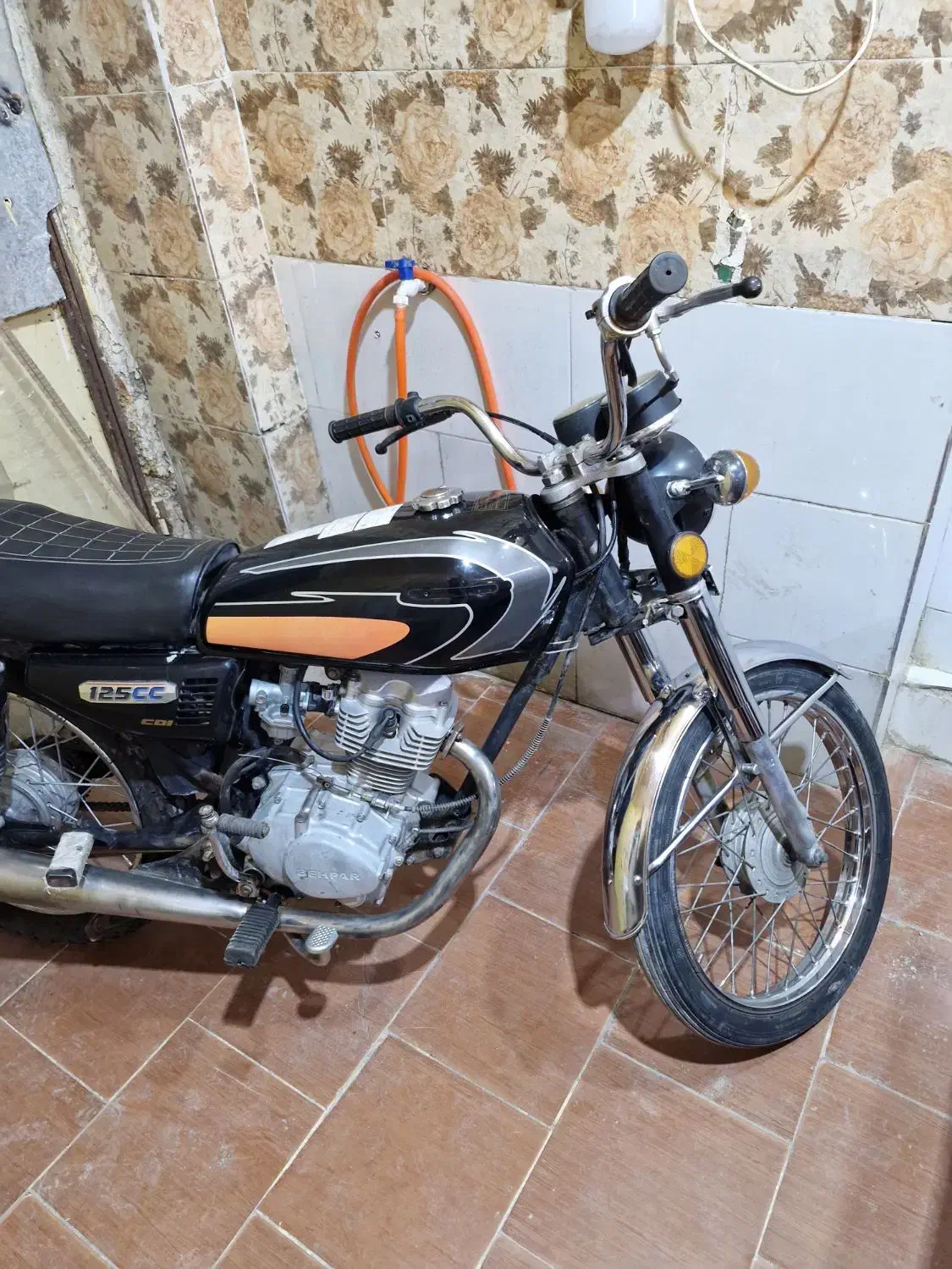 موتور۱۲۵ بهپر مزایده با برگه مزایده|موتورسیکلت|زاهدان, |دیوار