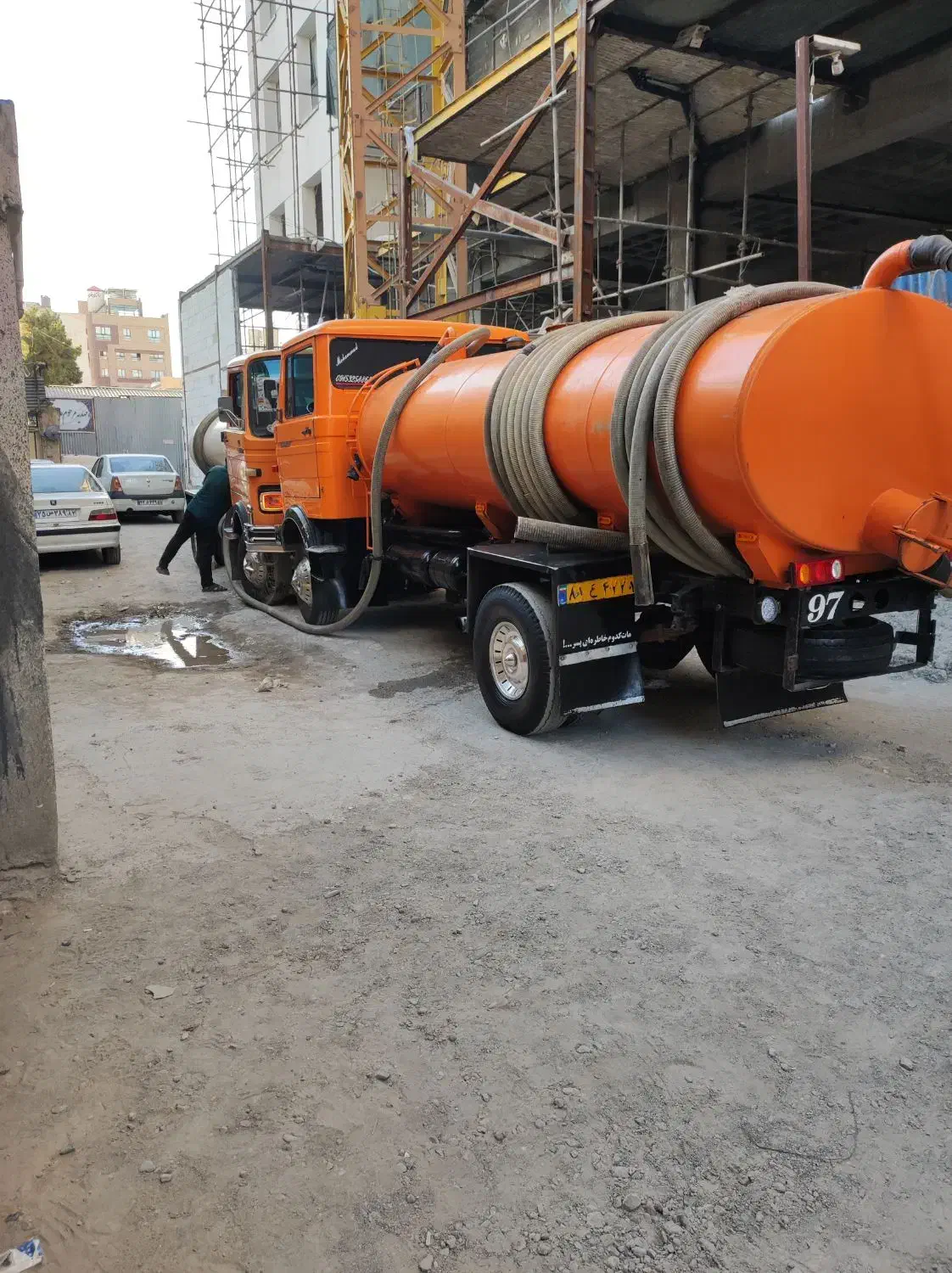 تخلیه چاه سپتینگ چرب گیر تمام نقاط (منصف)|خدمات پیشه و مهارت|مشهد, طلاب|دیوار